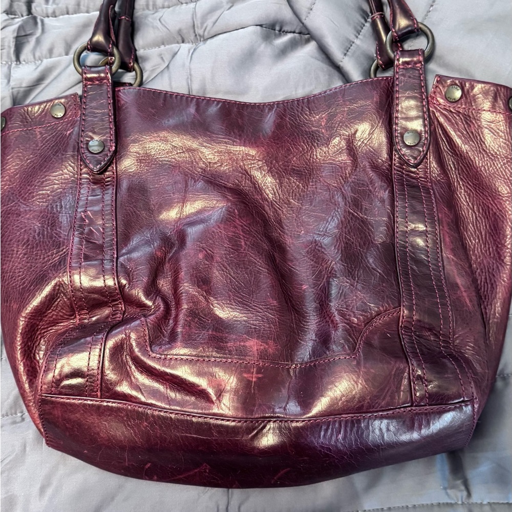 Frye Leather Tote Bag
